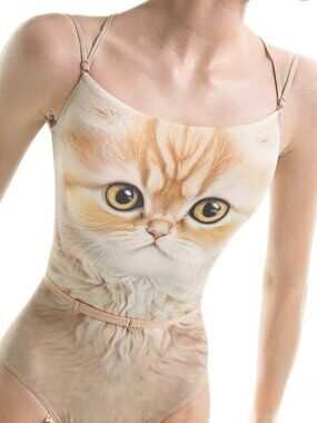 JAC CATavatar Cross Back Leotard Size S